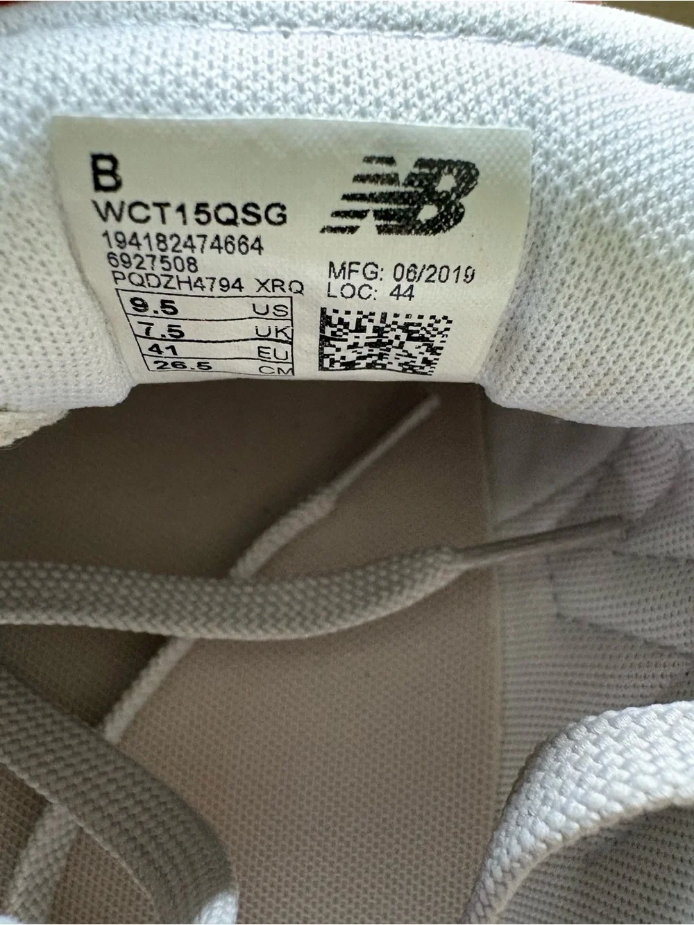 New Balance Isaac Mizrahi Beige Low Cut  Sneakers with Rainbow Eyelets 9.5